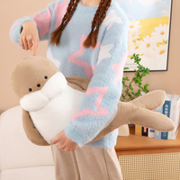 Peluche Animale Super Douce de Haute Qualité avec Garnissage Sûr en Coton PP, Design Adorable pour la Relaxation