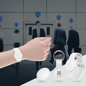 Llavero y Pulsera W1 con Botón de Emergencia SOS, Dispositivo IoT Inalámbrico BLE - Product Image 2