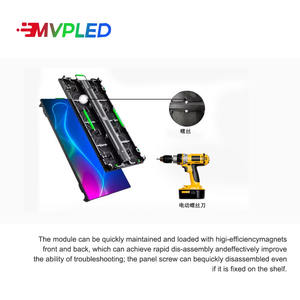Écran d'affichage LED P3.91 pour location, intérieur/extérieur, étanche, écran de fond de scène, installation rapide, armoire en aluminium légère - Product Image 2