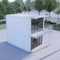 Vente en gros de maisons conteneurs préfabriquées construction rapide et portable de mini maisons conteneurs assemblées par des hôtels de haute qualité