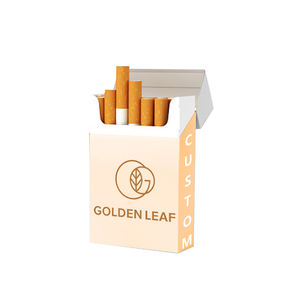 Boîte à cigarettes imprimée en carton rigide de forme personnalisée anti-contrefaçon de rang supérieur autres aliments, l'emballage de cigarettes accepte le cuboïde - Product Image 6
