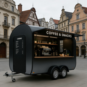Camión de Kebab Totalmente Equipado, Tamaño Personalizado para Europa, Carrito de Venta de Té de Burbujas, Café, Hot Dogs, Remolque de Comida - Product Image 2