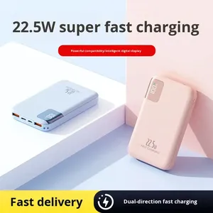 แบตเตอรี่สำรอง Li-Polymer ขายดี ชาร์จเร็ว 10000mAh บางเฉียบ น้ำหนักเบา พกพาสะดวกสำหรับโทรศัพท์ - Product Image 2
