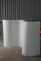 Revêtement en placage de travertin imperméable et ignifuge pour carreaux de briques rouges, béton, panneaux muraux en pierre flexibles pour intérieur et extérieur