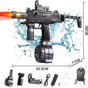 Pistola de Agua Eléctrica de Última Generación con Efectos Luminosos y Destellos, Pistolas de Agua Automáticas con Batería - Product Image 5