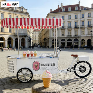 Fournisseur d'usine de kiosque mobile en fibre de verre électrique et de chariot de restaurant de crème glacée de restauration rapide - Product Image 4