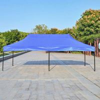 Tentes d'exposition portables personnalisables en usine 10x20 pieds pour publicité extérieure et salons professionnels, avec toile Oxford pour événements