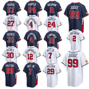 EE. UU. Camiseta de Béisbol para Hombre, Clásico Mundial 2026 # 99 Juez # 7 Witt Jr. # 22 Uniformes de Equipo Cosidos - Product Image 1