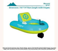Bouée de piscine électrique motorisée à jets propulseurs, rechargeable, à vente rapide, pour la détente aquatique et les équipements de loisirs en resort