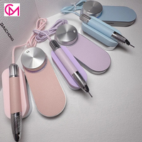 Machine à ongles portable professionnelle avec moteur sans balais 30000 tr/min, mandrin de 2,3 mm, rechargeable, pour manucure et pédicure