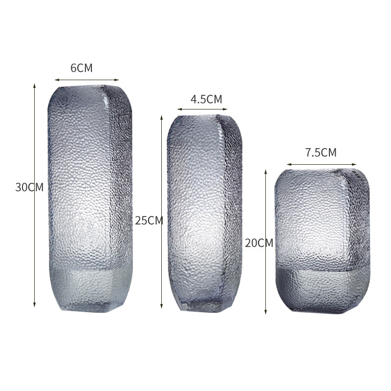 Factory Produced Wholesale Glass Flower Vase for Home Decor