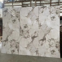 Placage de bois au charbon de bambou, panneau mural en PVC marbré haute brillance et imperméable, panneau mural intérieur pour mur de fond de salon