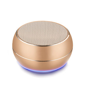 GB3PDIA Enceinte portable puissante avec radio, réveil et subwoofer, texture métallique, pour voiture - Product Image 1