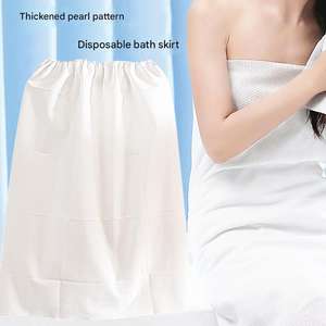 Falda de Baño Desechable No Tejida, Apta para Salones de Belleza, Hoteles, Salones de Masajes, Viajes; Hecha de Fibra Vegetal Portátil. - Product Image 2