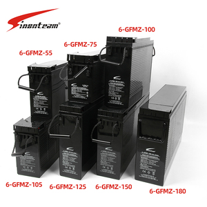 แบตเตอรี่ตะกั่วกรดปลายทางด้านหน้า180Ah 12V สำหรับ<span class=keywords><strong>ตู้</strong></span>เก็บพลังงานแสงอาทิตย์ IDC สำหรับโทรคมนาคม - Product Image 2