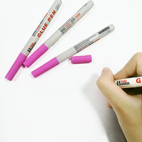 TWOHANDS Stylo à colle liquide personnalisé à séchage rapide pour Postit Sticky Note et DIY