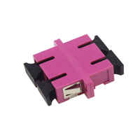 Acoplador de fibra óptica dúplex OM4 personalizado al por mayor, adaptador SC/PC para redes POE 4G 3G GSM SDK GPRS TCP
