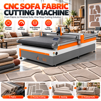 Mesin Pemotong Kain Beludru CNC Otomatis dengan Pengumpan Digital untuk Sofa dan Pelapis Furnitur