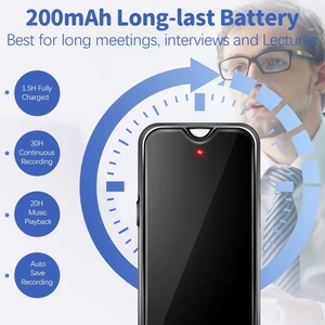 เครื่องบันทึกเสียง C17 ความจุ 64GB พร้อมระบบตัดเสียงรบกวน บันทึกได้นาน 30 ชั่วโมง สำหรับการประชุม - Product Image 1