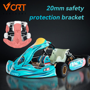 Vortkart Super <span class=keywords><strong>4</strong></span> <span class=keywords><strong>Temps</strong></span> 9HP Moteur à essence Go Karts pour Racing Track Raceway Endurance <span class=keywords><strong>Competition</strong></span> 80 km/h Practice Gokarts - Product Image 2
