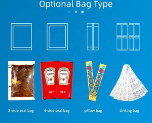 4-Side Seal Cosmetic Cream Shampoo <strong>Sachet</strong> Sample Fill and Seal <strong>Packing</strong> <strong>Machine</strong> - Product Image 5