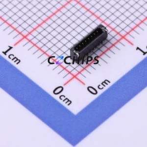 X0600WRS-08-LPV01HF Wire-to-Board Pin Header SMD,P=0.6mm,Horizontal Mount Connector 1x8P 0.6mm Horizontal Mount 8P - Product Image 1