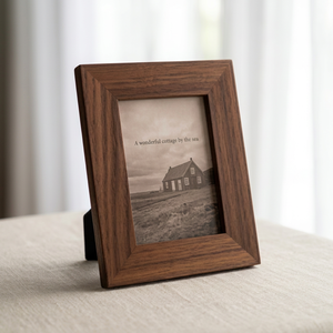 American Modern Customized Eco-Friendly Wooden Photo <b>Frame</b> 5/6/7/8/10 Inches <b>A4</b> Studio Stage Hanging Tabletop Mounting Wholesale - Product Image 1