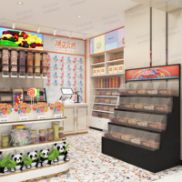 Présentoir mural en acrylique personnalisé pour barres de chocolat, bonbons et cadeaux – Idéal pour la vente au détail