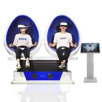 Chaise Simulateur de Réalité Virtuelle 9D Intérieure Incroyable, Chaise de Mouvement VR 9D 360 720, Arcade Vidéo Interactive avec Prix
