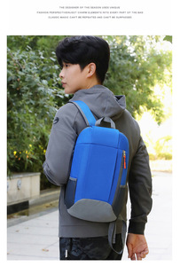 10Pcs Can Custom Logo Small Casual Sport <span class=keywords><strong>Bag</strong></span> Pack Leve Travel Hiking <span class=keywords><strong>Bag</strong></span> Bolsa para Homens Mulheres <span class=keywords><strong>Kids</strong></span> Promoção Gift Backpack - Product Image 4