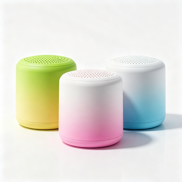 Mini Portable Speaker TWS Wireless Interconnection Gradient Color Wireless Speaker for Outdoor Gift