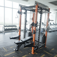 Équipement de fitness, machine Smith pour la musculation, multifonctionnelle, multi-gym, rack de musculation, machine de musculation tout-en-un, machine Smith