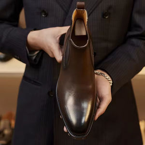 รองเท้าหนังผู้ชายแบบอ็อกซ์ฟอร์ด บร็อกส์ งานแฮนด์เมดสุดหรู ปี 2025 ดีไซน์ใหม่ รองเท้าหนังสั่งทำพิเศษ กันน้ำ ระบายอากาศได้ดี ทนทาน เหมาะสำหรับงานธุรกิจและงานที่เป็นทางการ - Product Image 6