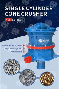 Sc Series Single Cylinder <strong>Hydraulic</strong> <strong>Cone</strong> <strong>Crusher</strong> For Aggregate Quarry Stone Crushing Machine Durable Bearing Several Sizes - Product Image 5