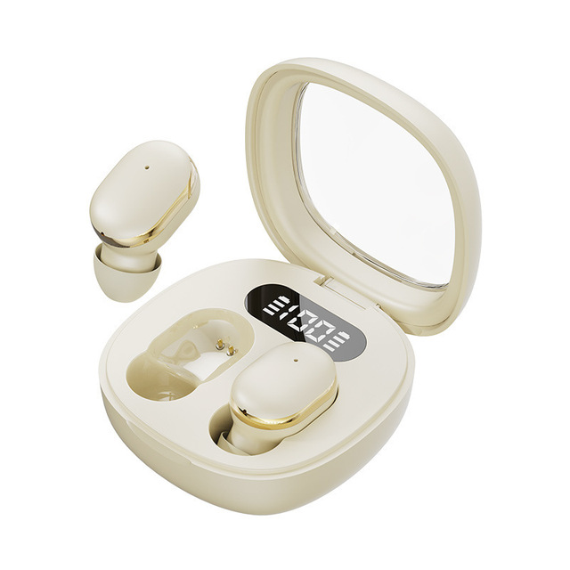 Wireless 5.4 Sleeping Earplugs Noise Cancellation Digital Mini In-Ear Sports & Gaming Earbuds With Digital Display