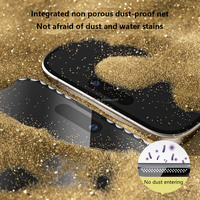Protección a granel Anti Polvo Teléfono móvil completo Protector antiestático Protector de pantalla de vidrio templado para película de teléfono celular Xiaomi