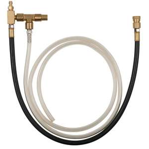 KS TOOLS-Manguera de conexión de manómetro 150,2362 con conexión de manguera de 1/4 ''con válvula para sistemas Bosch CSI y GM TBI - Product Image 1