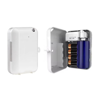 Diffuseur d'huiles essentielles personnalisé mural en plastique blanc commercial diffuseur d'arôme de maison de batterie d'air de parfum manuel