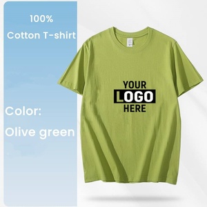 เสื้อยืดคอกลมแขนสั้นพิมพ์โลโก้ตามสั่ง สำหรับชุดยูนิฟอร์มบริษัท กิจกรรมทีม และของแจกเพื่อการส่งเสริมการขาย - Product Image 3