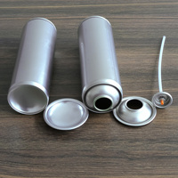 Kaleng Aerosol Kosong 50/150/300/400ml untuk Semprotan Rambut/Sampo Kering/Deodoran/Semprotan Tubuh/Pengharum Ruangan/Cat Semprot/Produk Busa Ban