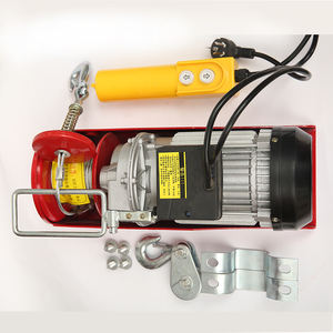 CE bersertifikat PA 200 kerekan listrik Mini kondisi baru Motor tembaga murni baja kawat campuran aluminium tali 12m penggunaan rumah 1 tahun - Product Image 2