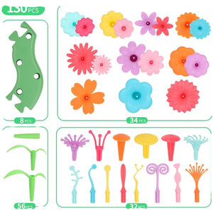 46/52/pz Set di giocattoli da costruzione da giardino in stile creativo Bouquet artistico - Product Image 2
