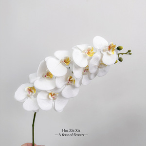 Fiore Artificiale <span class=keywords><strong>di</strong></span> Alta Qualità Phalaenopsis, Orchidea Singola in Plastica per Decorazione Tavola da Pranzo - Product Image 6