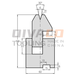 Utensili a V standard 42CrMo ad alta durezza, pronti all'uso per <span class=keywords><strong>piegatrici</strong></span> CNC - Product Image 2
