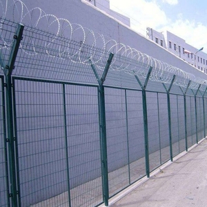 Maquinilla de afeitar de un solo anillo/maquinilla de afeitar soldada galvanizada malla de alambre de púas/cuerda de Espina de hoja espiral para protección de pastizales aislamiento de carreteras - Product Image 5