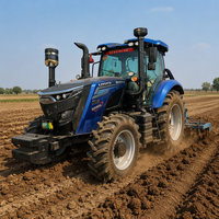 Traktor Roda Pertanian Lovol 200HP 4WD yang Stabil dan Andal dengan Mesin Weichai Turbocharged untuk Persiapan Tanah, Penanaman, dan Penggunaan Komersial