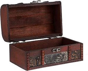 Custom <strong>Wooden</strong> Storage <strong>Box</strong> with Laser Engraving - Personalized Keepsake Chest for Jewelry, Photos, Memorabilia &amp; Wedding Gifts - Product Image 5