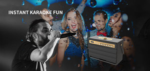 2022 W-KING High End Sound Speaker K6L With Two <b>Wireless</b> <b>Microphone</b> Super X-bass - Product Image 3