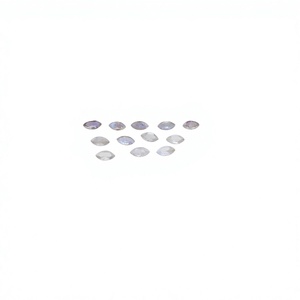 Pierre de lune arc-en-ciel naturelle, taille marquise, pierre précieuse blanche irisée, 4x8mm, pierre en vrac pour la fabrication de bijoux - Product Image 4