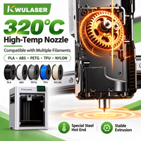Imprimante 3D FDM de bureau professionnelle, fermée, haute vitesse, avec nivellement automatique, buse 300°C et plateau chauffant 100°C